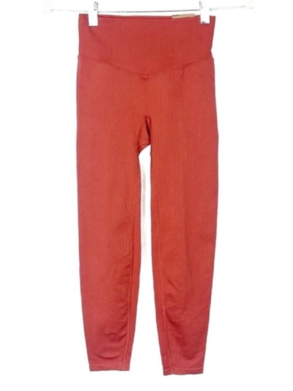 NWT VS PINK high waisted seamless 7/8 legging tight rust performance size XS NEW
